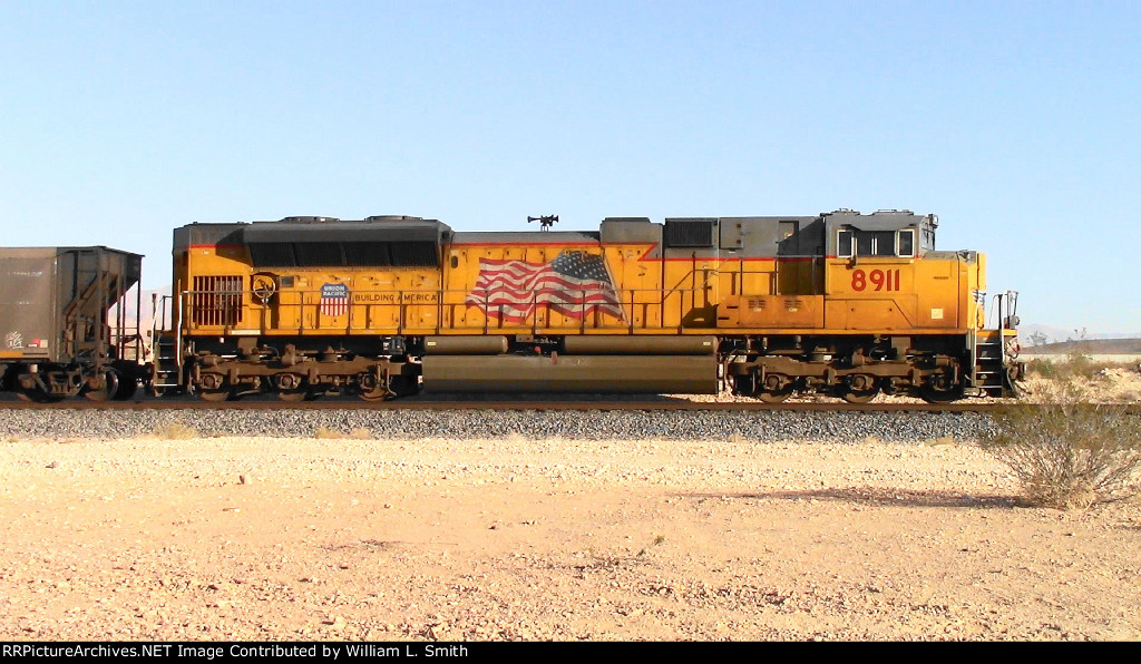 WB Loaded Coal Hooper Frt at Erie NV W-Pshr -96